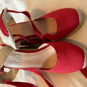 J Crew Espradille Wedges